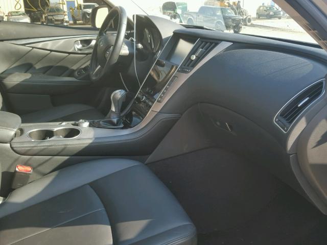 JN1BV7AP1EM689578 - 2014 INFINITI Q50 BASE Сірий фото 5