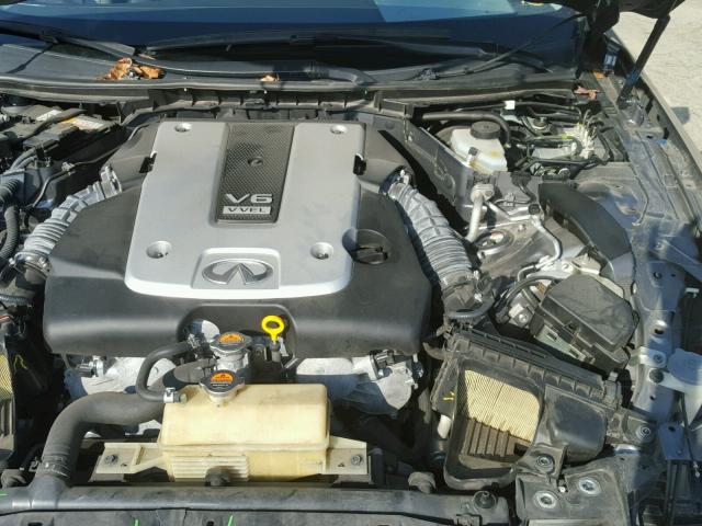 JN1BV7AP1EM689578 - 2014 INFINITI Q50 BASE Сірий фото 7