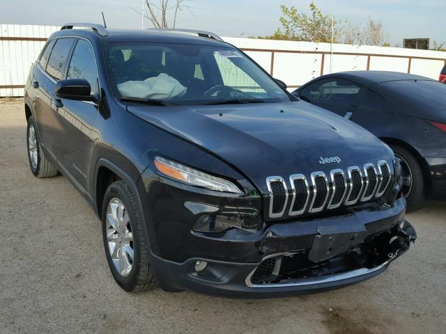 1C4PJLDS4FW580481 - 2015 JEEP CHEROKEE L BLACK photo 1