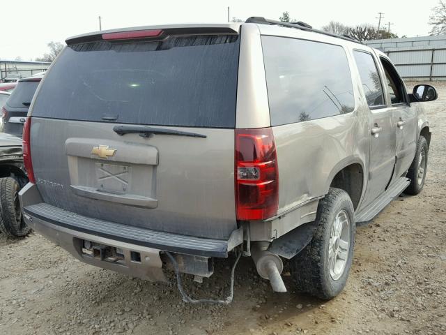 1GNFK16327J164051 - 2007 CHEVROLET SUBURBAN K BEIGE photo 4