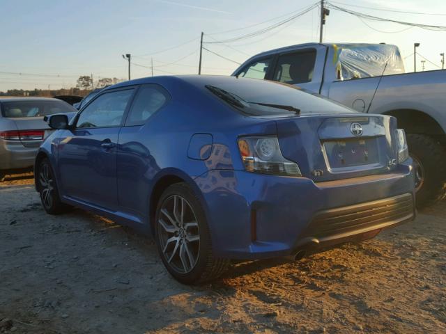 JTKJF5C79GJ023802 - 2016 TOYOTA SCION TC 蓝色 照片 3