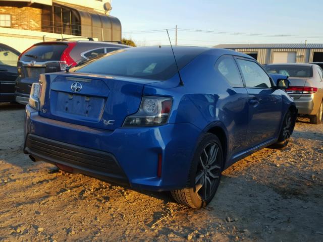 JTKJF5C79GJ023802 - 2016 TOYOTA SCION TC 蓝色 照片 4