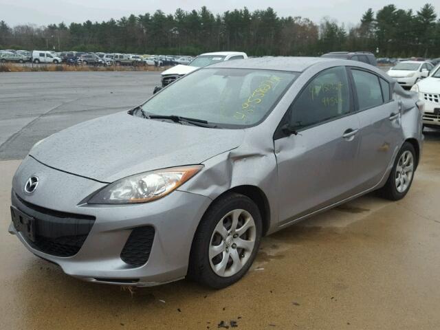 JM1BL1UG5C1519024 - 2012 MAZDA 3 I GRAY photo 2