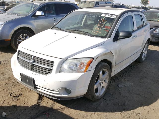 1B3HB78KX7D273706 - 2007 DODGE CALIBER R/ WHITE photo 2