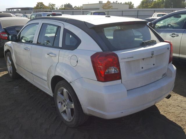 1B3HB78KX7D273706 - 2007 DODGE CALIBER R/ WHITE photo 3