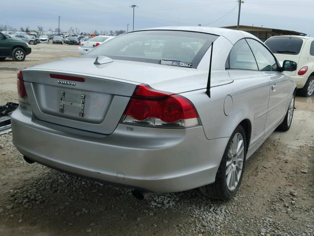 YV1MC67218J058430 - 2008 VOLVO C70 T5 SILVER photo 4