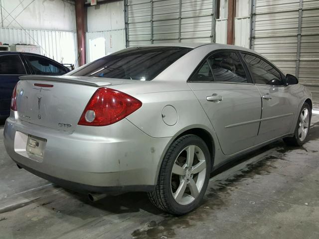 1G2ZM551464288363 - 2006 PONTIAC G6 GTP SILVER photo 4