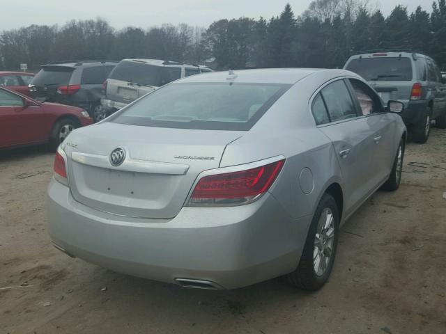 1G4GA5E33DF215799 - 2013 BUICK LACROSSE SILVER photo 4