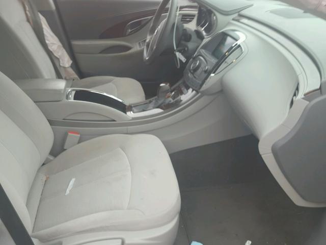 1G4GA5E33DF215799 - 2013 BUICK LACROSSE SILVER photo 5