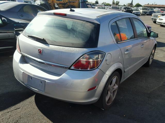 W08AT671785043450 - 2008 SATURN ASTRA XR SILVER photo 4