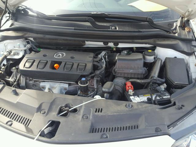 19VDE1F33FE008998 - 2015 ACURA ILX 20 WHITE photo 7