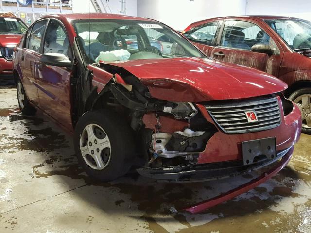 1G8AG52F15Z161405 - 2005 SATURN ION LEVEL RED photo 1