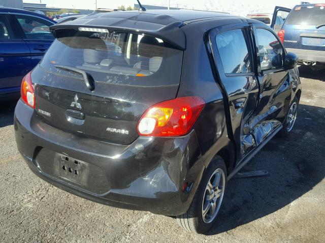 ML32A3HJ2FH044910 - 2015 MITSUBISHI MIRAGE DE BLACK photo 4