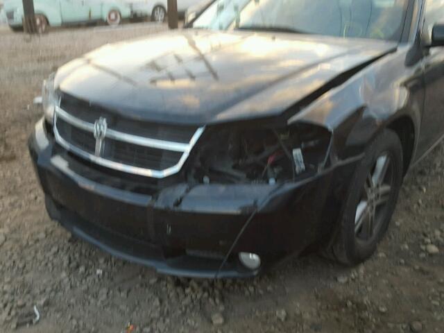 1B3CC5FB3AN113764 - 2010 DODGE AVENGER R/ BLACK photo 9