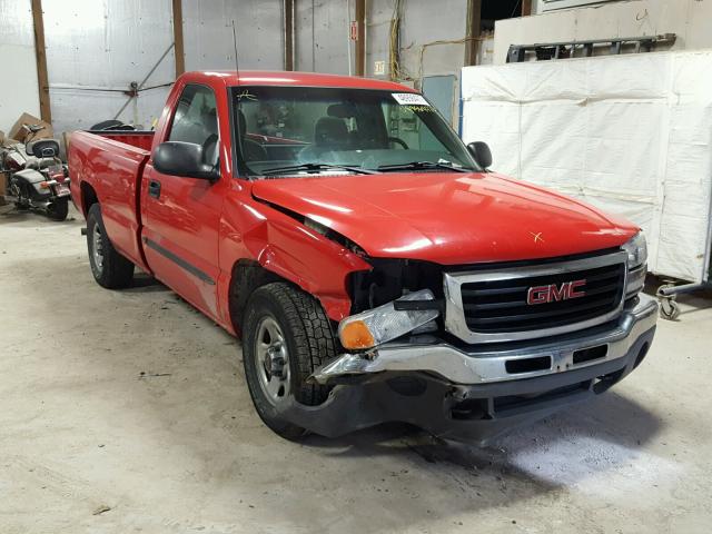 1GTEC14X03Z286264 - 2003 GMC NEW SIERRA RED photo 1