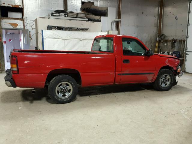 1GTEC14X03Z286264 - 2003 GMC NEW SIERRA RED photo 9