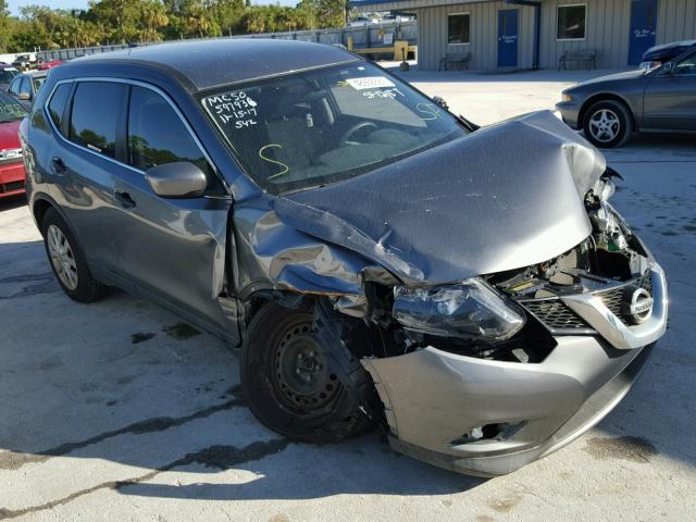 5N1AT2MTXGC737531 - 2016 NISSAN ROGUE S GRAY photo 1