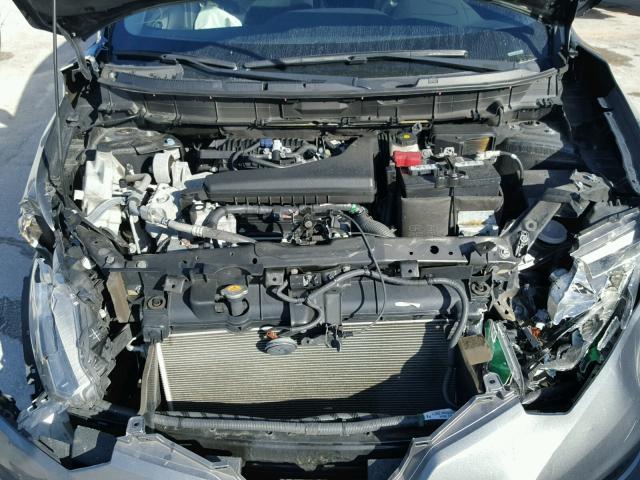 5N1AT2MTXGC737531 - 2016 NISSAN ROGUE S GRAY photo 7