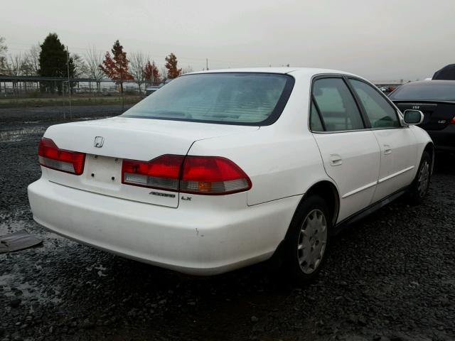 1HGCG56452A150975 - 2002 HONDA ACCORD LX WHITE photo 4