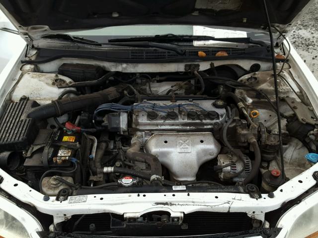 1HGCG56452A150975 - 2002 HONDA ACCORD LX WHITE photo 7