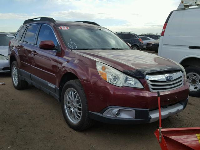 4S4BRDLCXC2208063 - 2012 SUBARU OUTBACK 3. MAROON photo 1