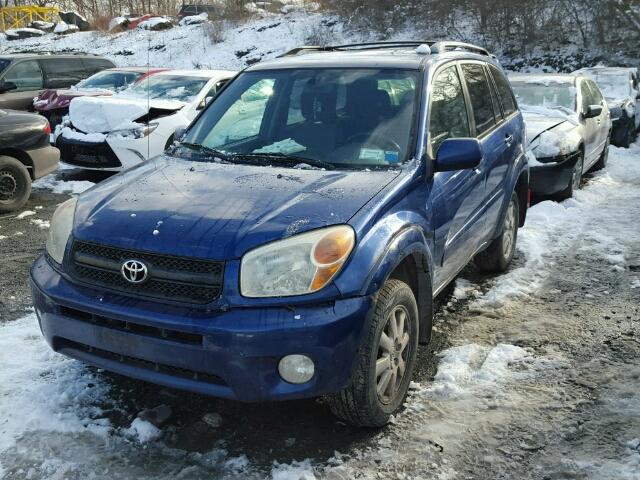 JTEHD20V456039561 - 2005 TOYOTA RAV4 BLUE photo 2