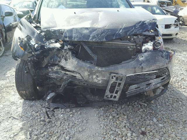 2HNYD2H26AH533910 - 2010 ACURA MDX BLACK photo 9