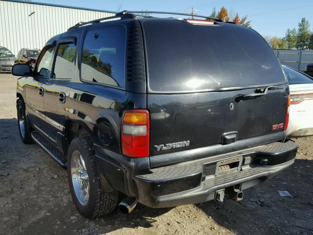 1GKEK63U51J209266 - 2001 GMC DENALI BLACK photo 3