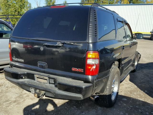 1GKEK63U51J209266 - 2001 GMC DENALI BLACK photo 4