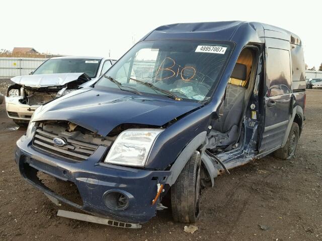 NM0LS7BN0AT028936 - 2010 FORD TRANSIT CO BLUE photo 2