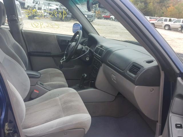 JF1SF65582H729260 - 2002 SUBARU FORESTER S BLUE photo 5