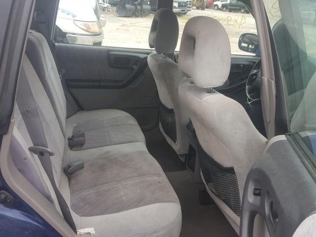 JF1SF65582H729260 - 2002 SUBARU FORESTER S BLUE photo 6
