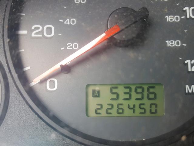 JF1SF65582H729260 - 2002 SUBARU FORESTER S BLUE photo 8