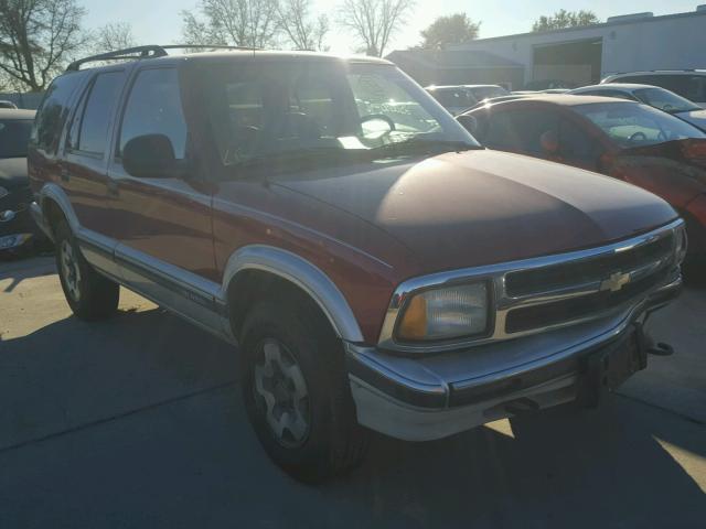 1GNDT13W7T2202414 - 1996 CHEVROLET BLAZER RED photo 1