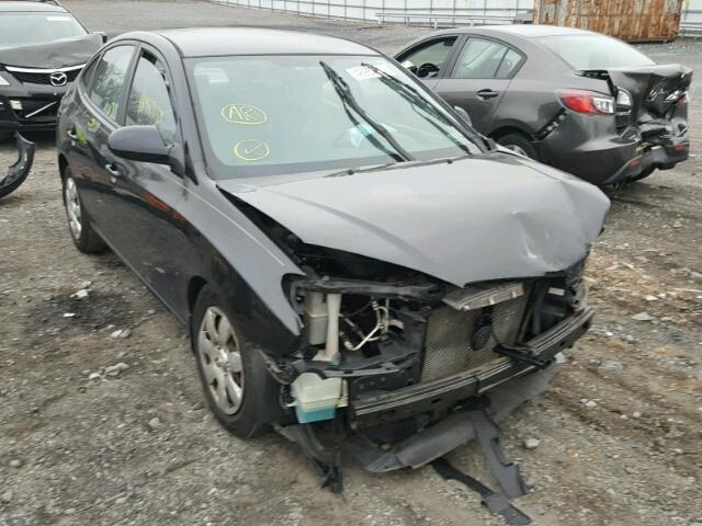 KMHDU46D97U218122 - 2007 HYUNDAI ELANTRA GL BLACK photo 1