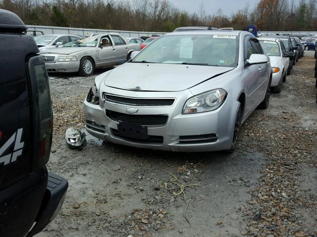 1G1ZJ57B29F258273 - 2009 CHEVROLET MALIBU 2LT SILVER photo 2