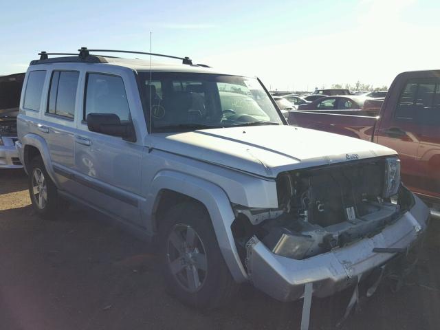 1J8HG48N87C601020 - 2007 JEEP COMMANDER SILVER photo 1