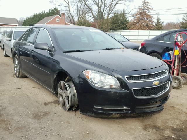 1G1ZD5EB1AF126233 - 2010 CHEVROLET MALIBU 2LT BLACK photo 1