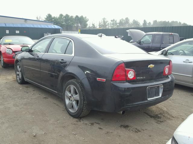 1G1ZD5EB1AF126233 - 2010 CHEVROLET MALIBU 2LT BLACK photo 3