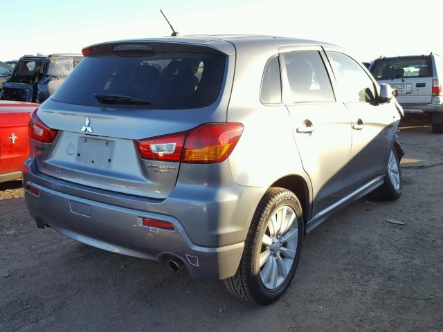 JA4AP4AU5BZ018897 - 2011 MITSUBISHI OUTLANDER GRAY photo 4