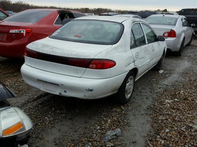 3FAFP13P01R169009 - 2001 FORD ESCORT WHITE photo 4