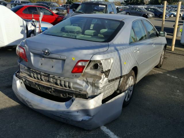 4T1BE46K37U534778 - 2007 TOYOTA CAMRY NEW SILVER photo 4