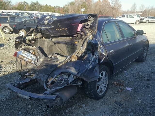 19UUA5674YA050553 - 2000 ACURA 3.2TL BLACK photo 4