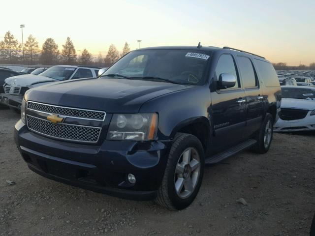 1GNFK16328R151111 - 2008 CHEVROLET SUBURBAN K BLUE photo 2