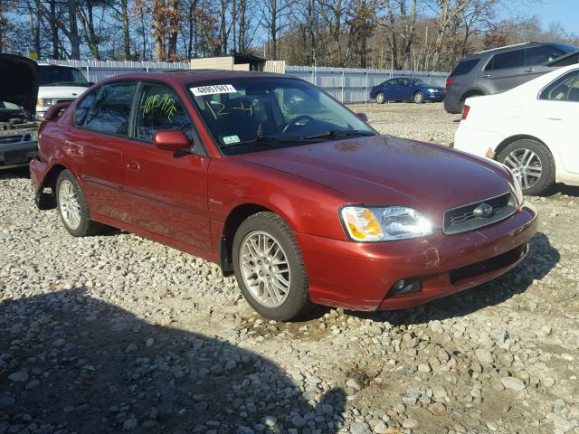 4S3BE625447211737 - 2004 SUBARU LEGACY L S RED photo 1