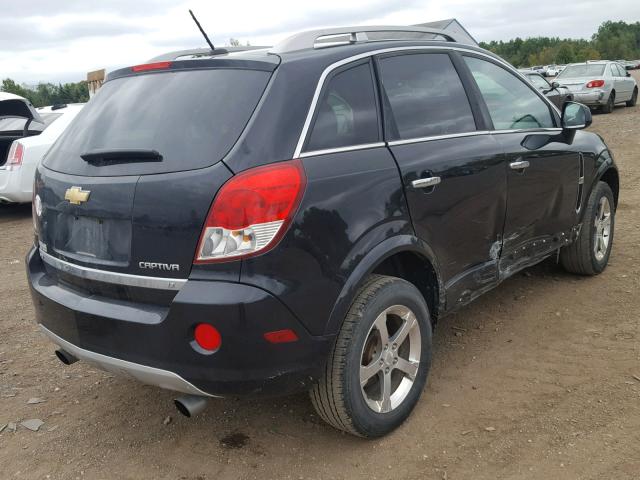 3GNAL3E56CS651025 - 2012 CHEVROLET CAPTIVA SP BLACK photo 4