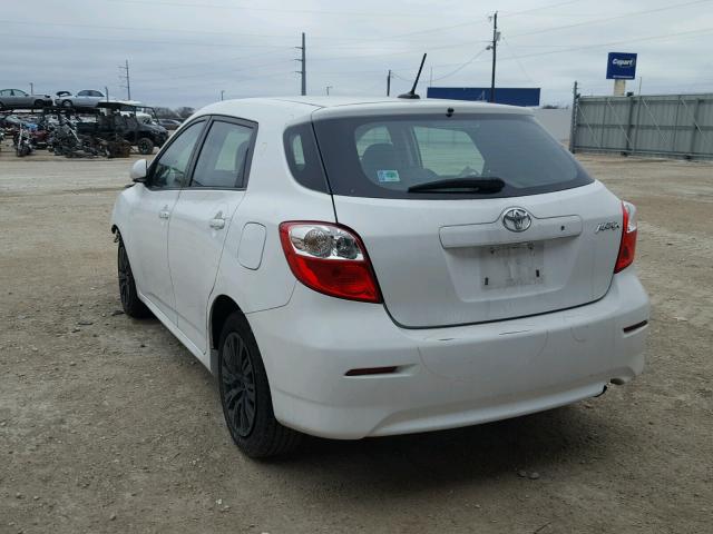 2T1KU4EE3BC650152 - 2011 TOYOTA COROLLA MA WHITE photo 3