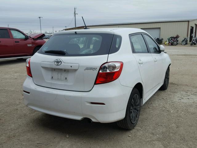 2T1KU4EE3BC650152 - 2011 TOYOTA COROLLA MA WHITE photo 4