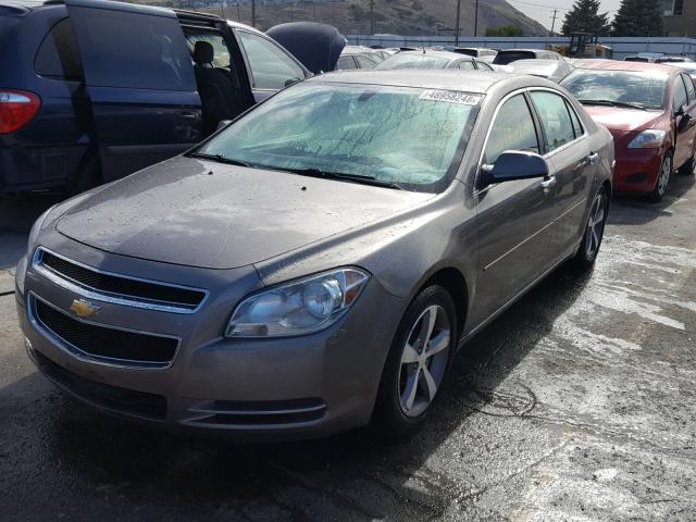 1G1ZC5E08CF139825 - 2012 CHEVROLET MALIBU 1LT TAN photo 2