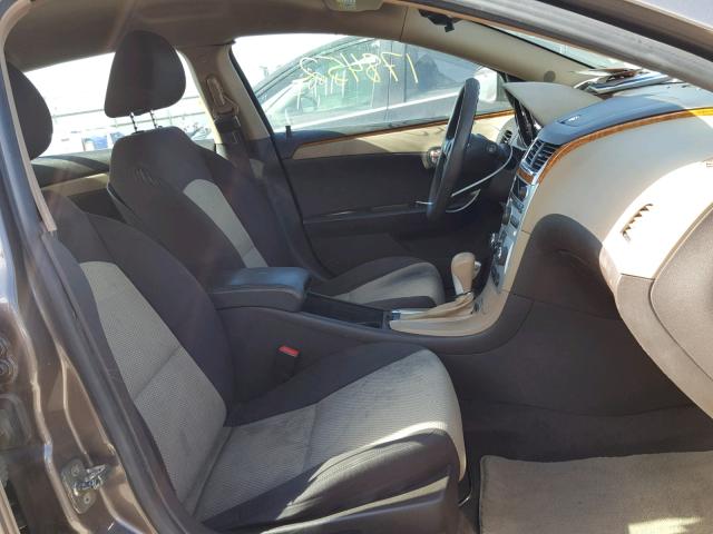 1G1ZC5E08CF139825 - 2012 CHEVROLET MALIBU 1LT TAN photo 5